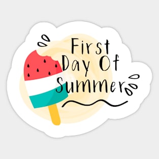 first day of summer 2020 Sticker